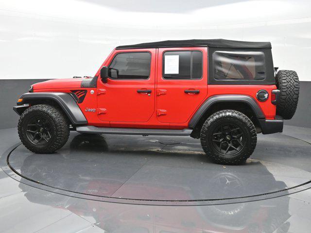 used 2018 Jeep Wrangler Unlimited car, priced at $23,599