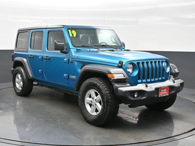 used 2019 Jeep Wrangler Unlimited car, priced at $23,745