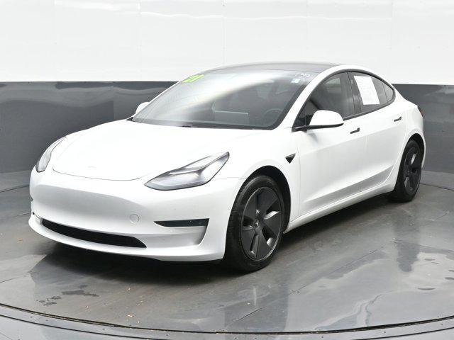 used 2021 Tesla Model 3 car, priced at $22,455