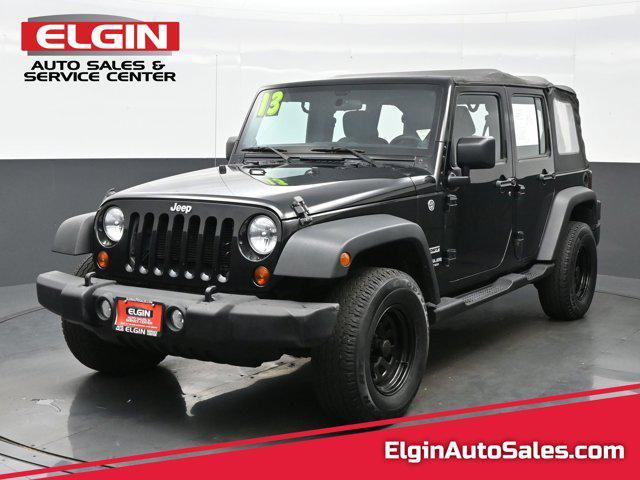 used 2013 Jeep Wrangler Unlimited car, priced at $16,749