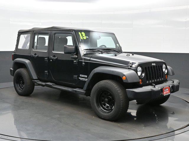 used 2013 Jeep Wrangler Unlimited car, priced at $16,749