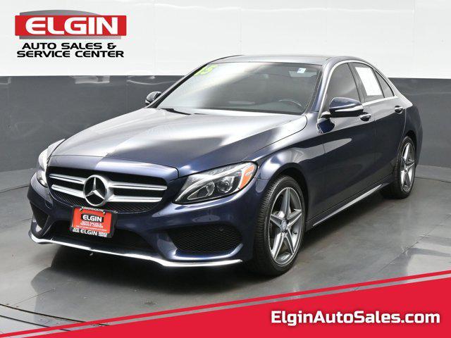 used 2015 Mercedes-Benz C-Class car, priced at $13,991