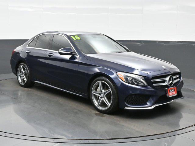 used 2015 Mercedes-Benz C-Class car, priced at $13,991