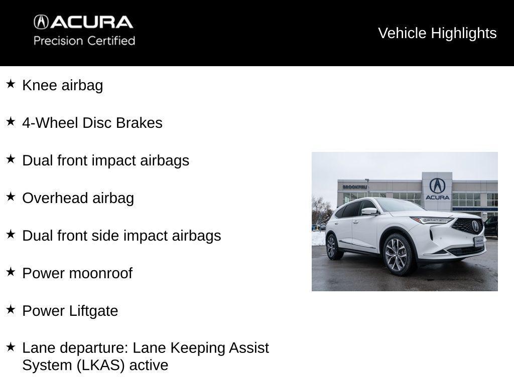 used 2023 Acura MDX car, priced at $41,900