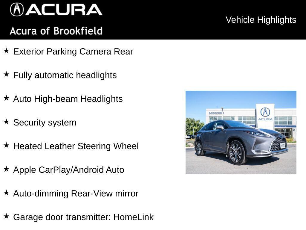 used 2021 Lexus RX 350 car, priced at $33,900