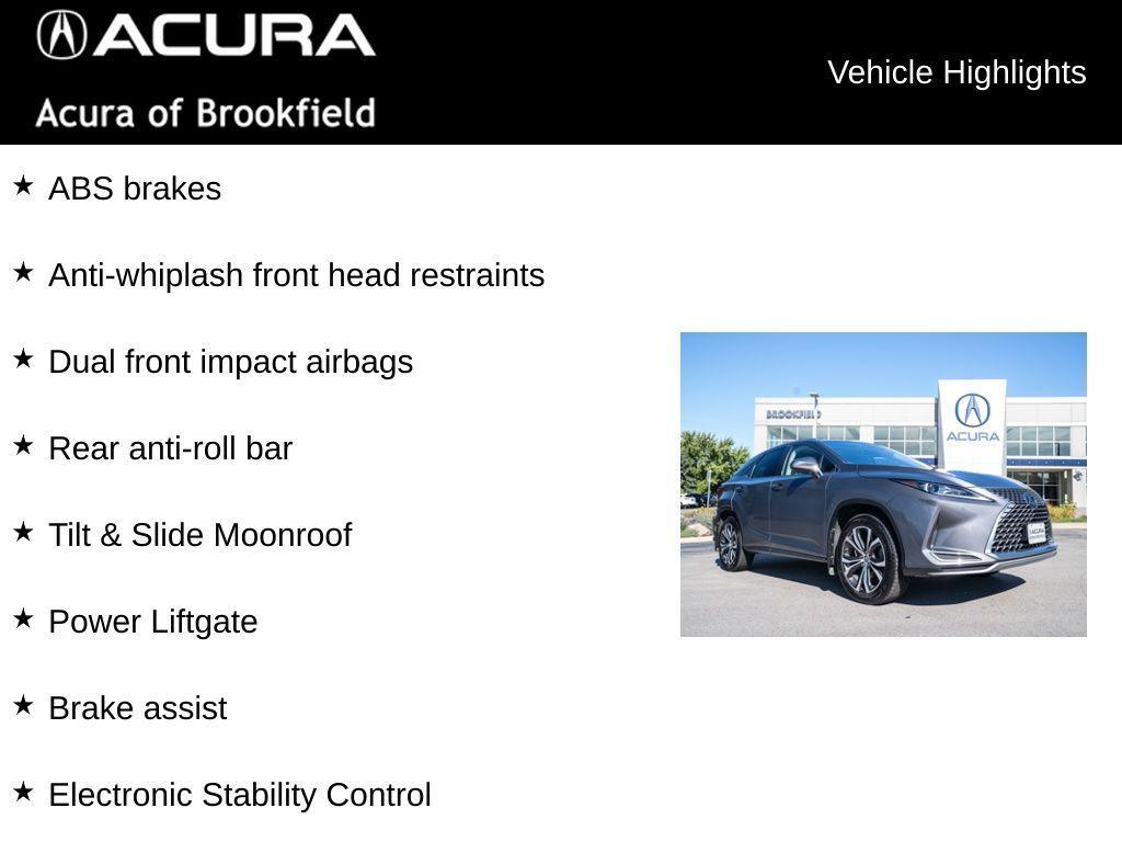 used 2021 Lexus RX 350 car, priced at $33,900