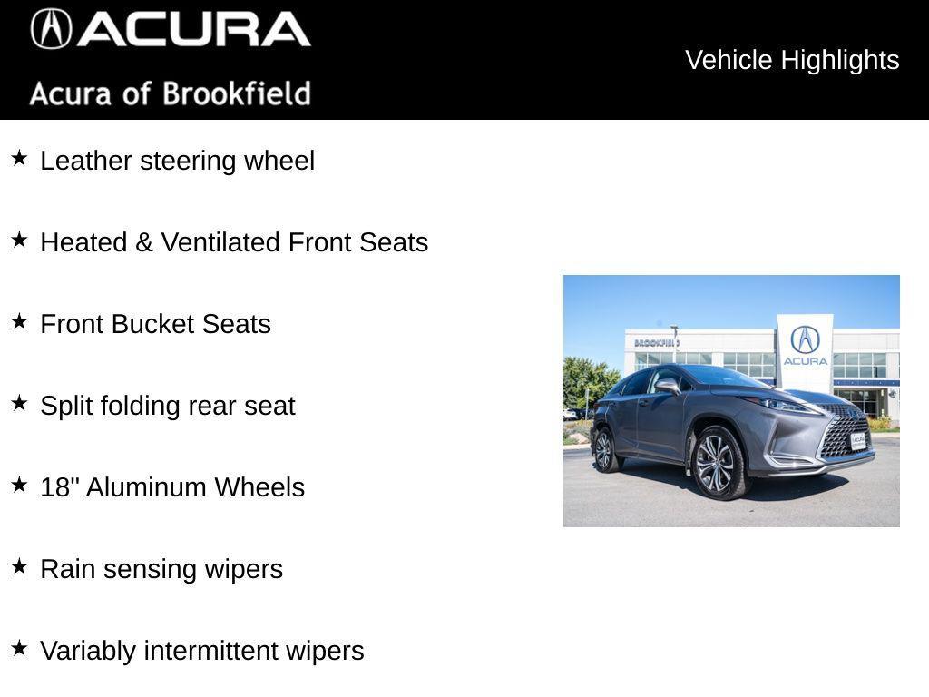used 2021 Lexus RX 350 car, priced at $33,900