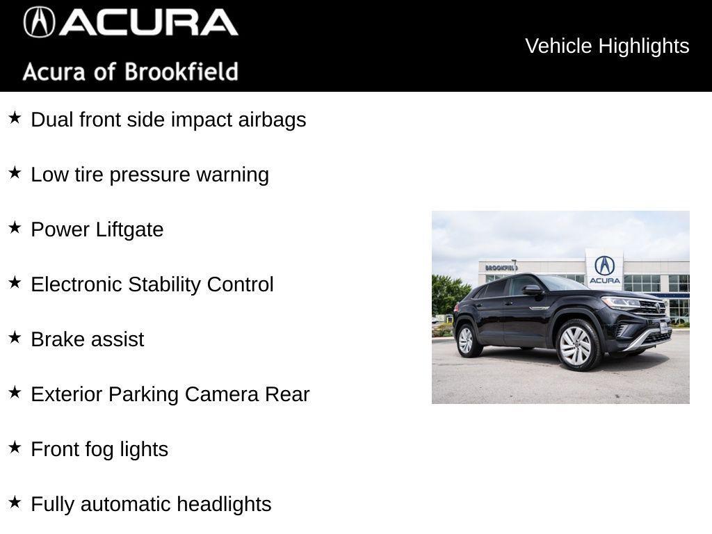 used 2020 Volkswagen Atlas Cross Sport car, priced at $16,688