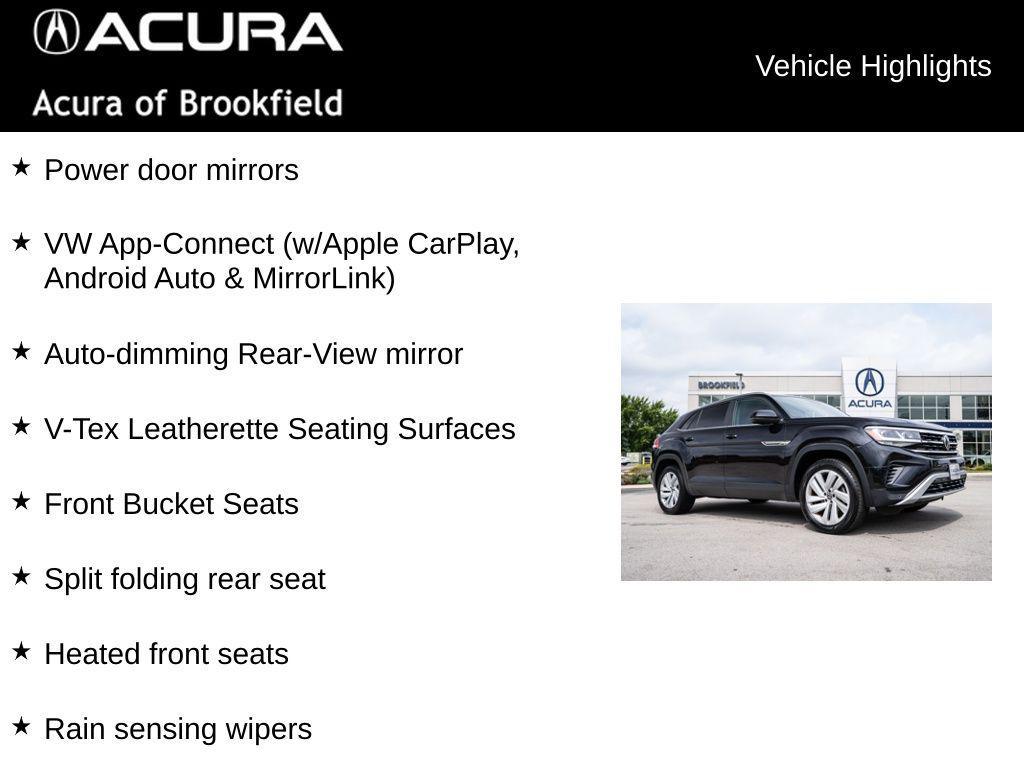used 2020 Volkswagen Atlas Cross Sport car, priced at $18,900
