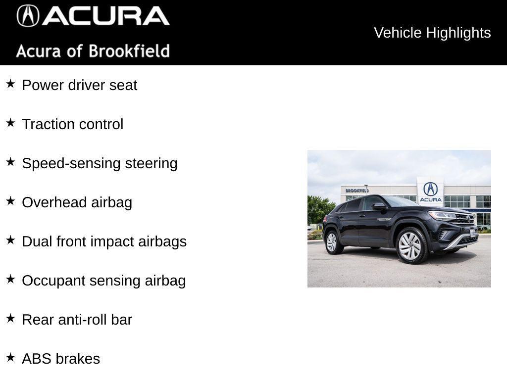 used 2020 Volkswagen Atlas Cross Sport car, priced at $16,688