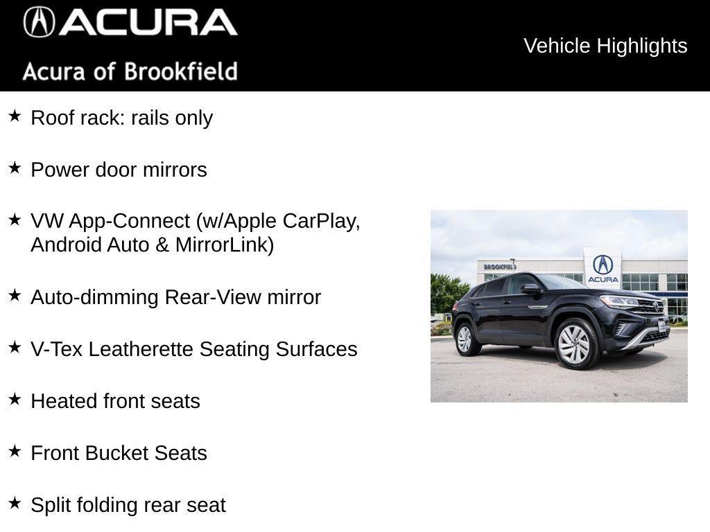 used 2020 Volkswagen Atlas Cross Sport car, priced at $16,688