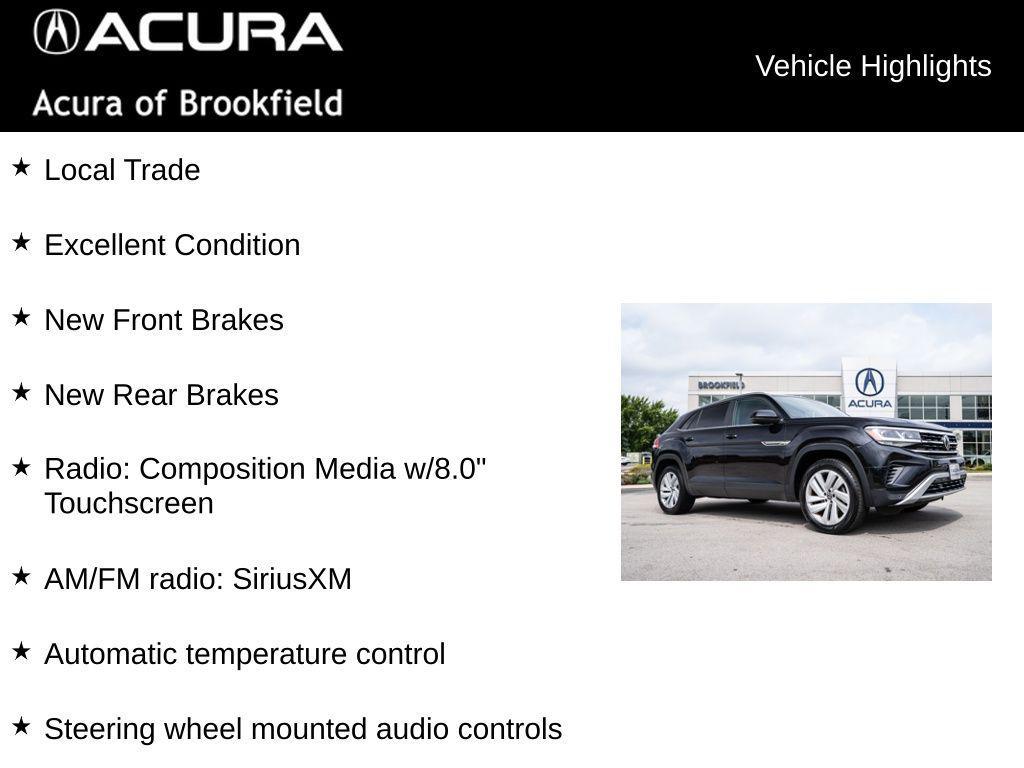 used 2020 Volkswagen Atlas Cross Sport car, priced at $16,688