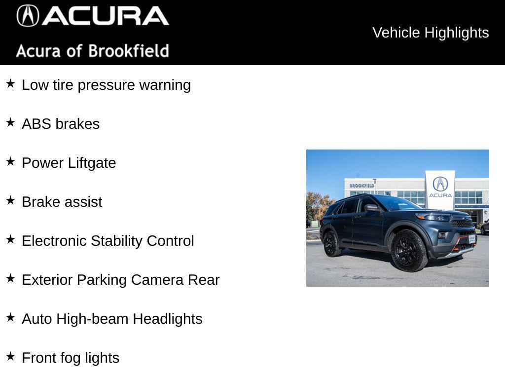 used 2022 Ford Explorer car, priced at $29,937