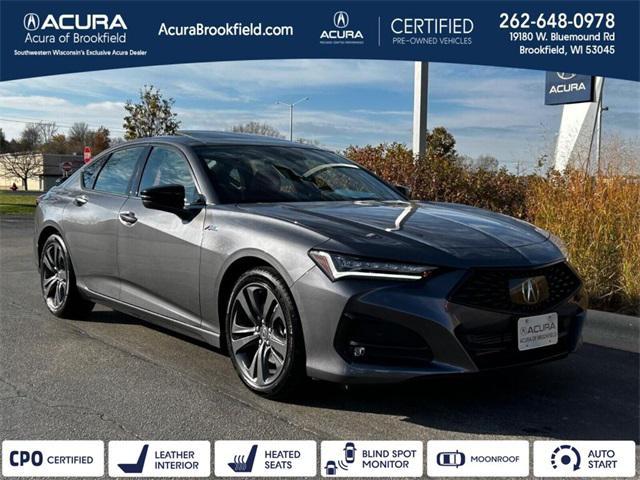 used 2023 Acura TLX car, priced at $43,211