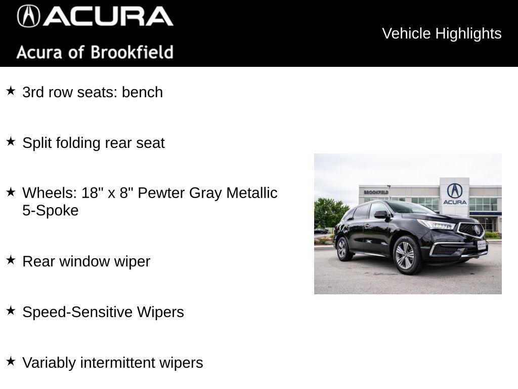 used 2019 Acura MDX car, priced at $20,900