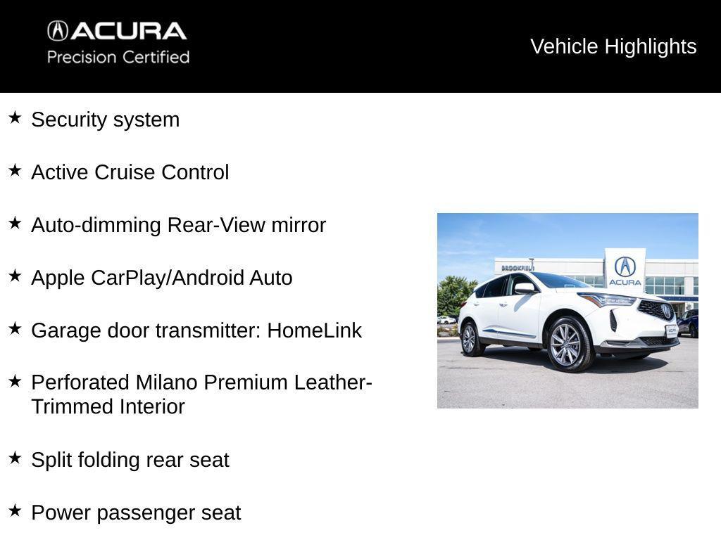used 2023 Acura RDX car, priced at $41,900