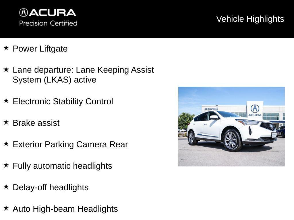 used 2023 Acura RDX car, priced at $41,900