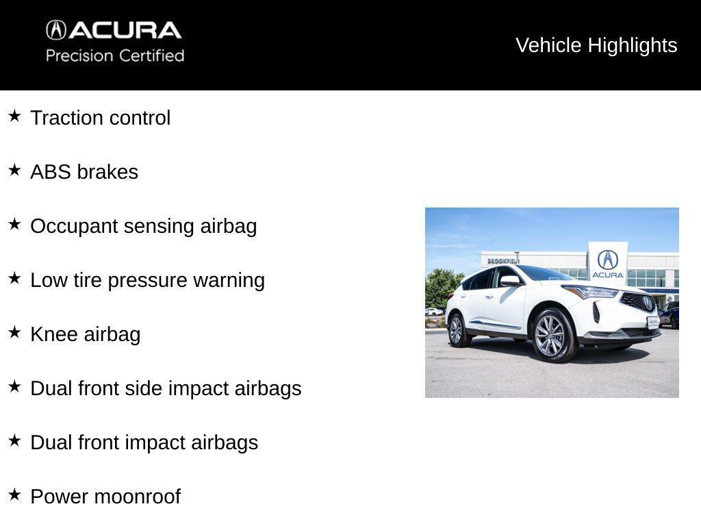 used 2023 Acura RDX car, priced at $41,900