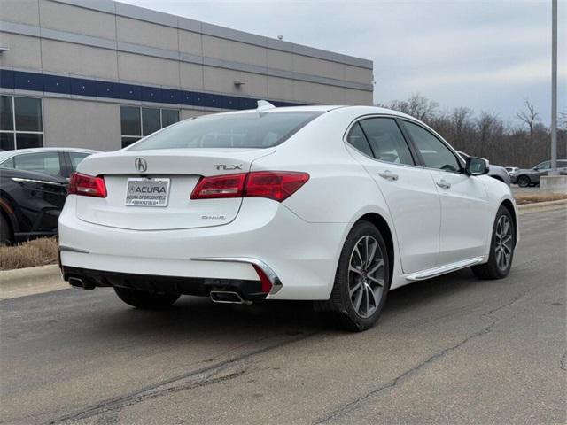 used 2018 Acura TLX car, priced at $18,900