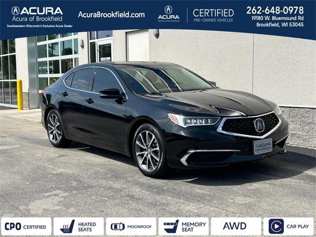 used 2018 Acura TLX car, priced at $21,555