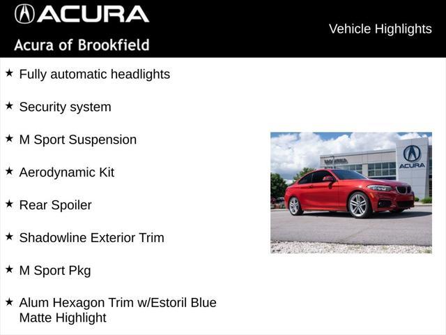 used 2017 BMW 230 car, priced at $15,888