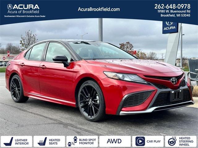 used 2021 Toyota Camry car, priced at $28,411