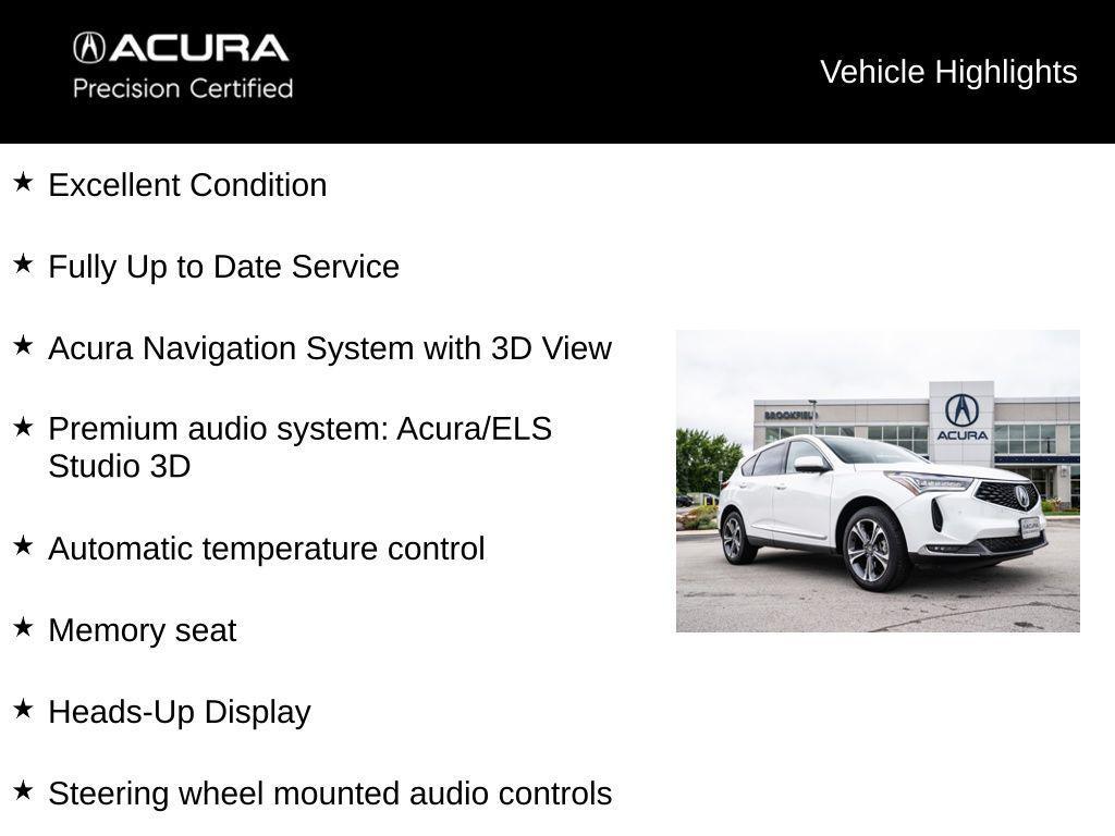 used 2022 Acura RDX car, priced at $37,698