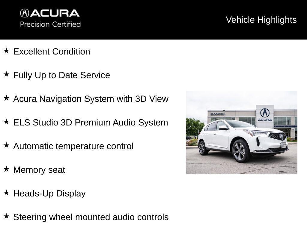 used 2022 Acura RDX car, priced at $39,900
