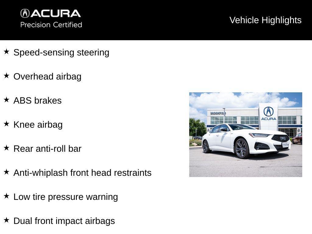 used 2023 Acura TLX car, priced at $40,900