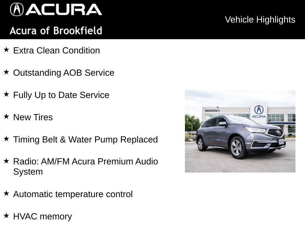 used 2019 Acura MDX car, priced at $17,998