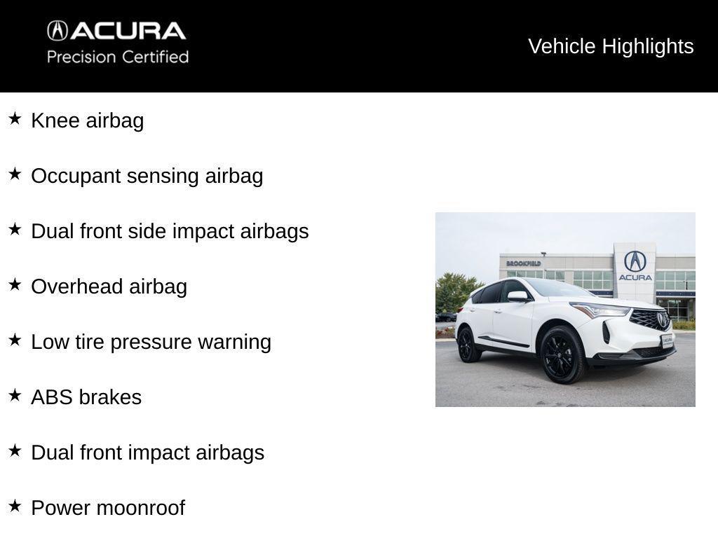 used 2025 Acura RDX car, priced at $42,900