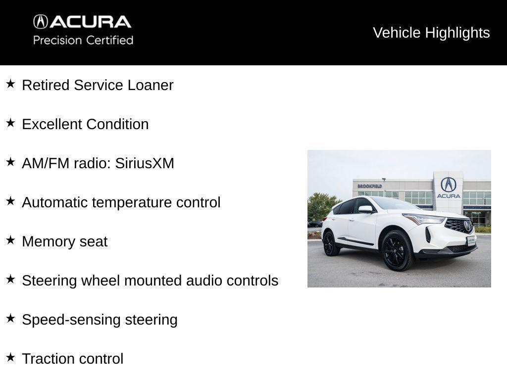 used 2025 Acura RDX car, priced at $42,900