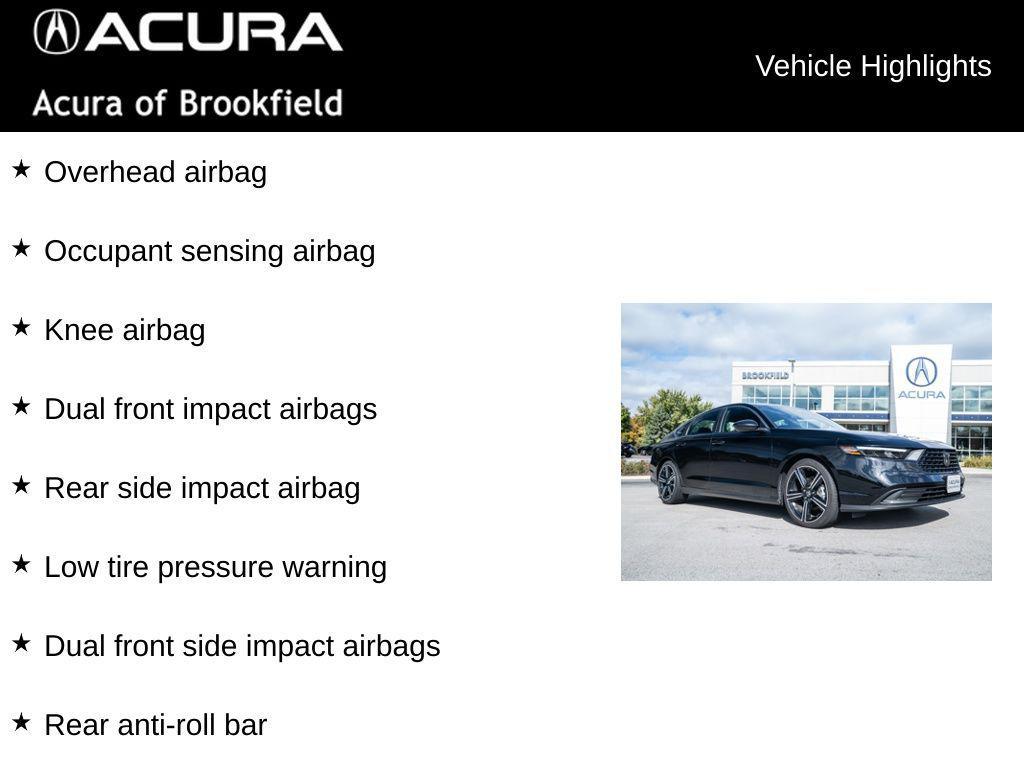 used 2024 Honda Accord Hybrid car, priced at $26,493