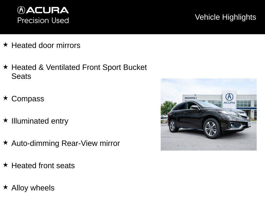 used 2016 Acura RDX car, priced at $23,900