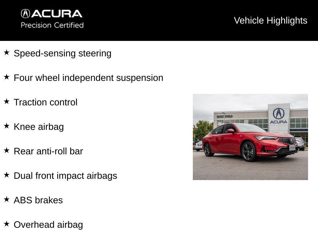 used 2025 Acura Integra car, priced at $31,937