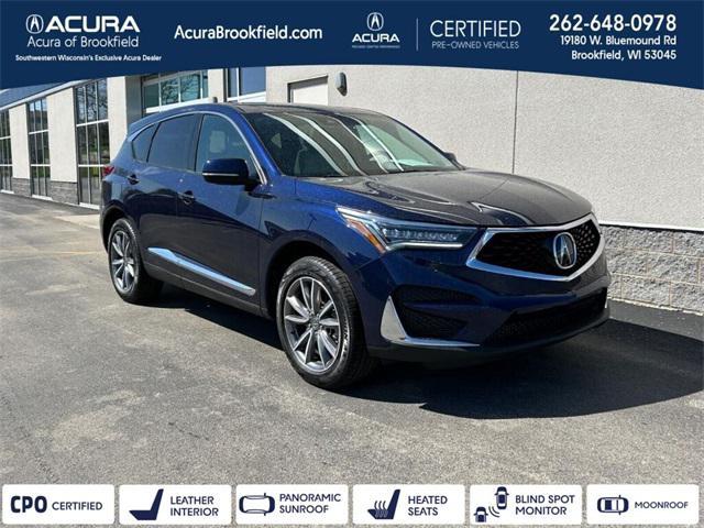used 2021 Acura RDX car, priced at $34,420