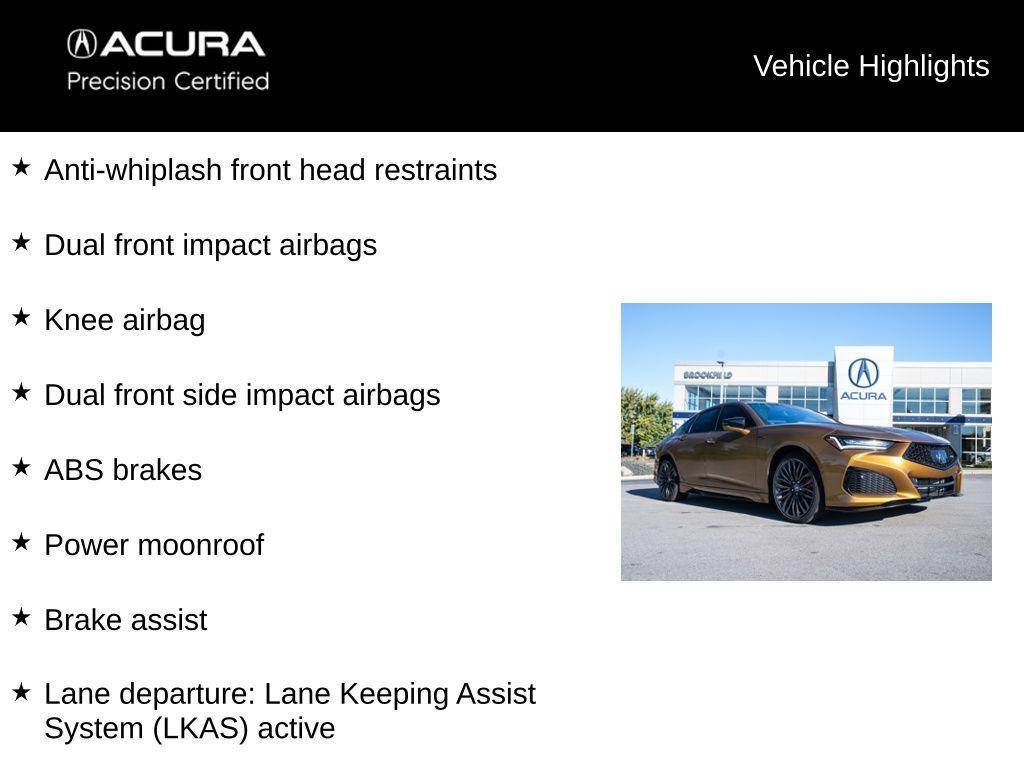 used 2021 Acura TLX car, priced at $38,900