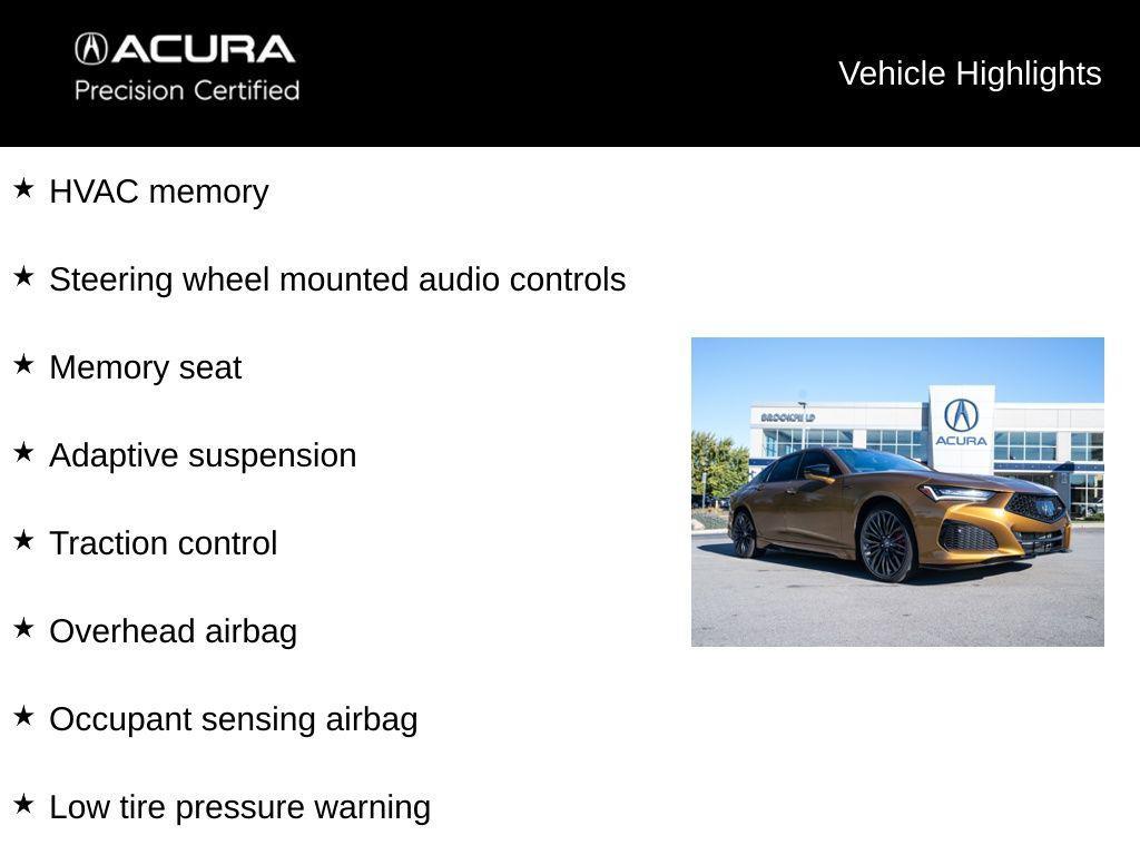 used 2021 Acura TLX car, priced at $38,900
