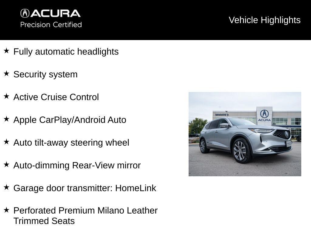 used 2023 Acura MDX car, priced at $41,288