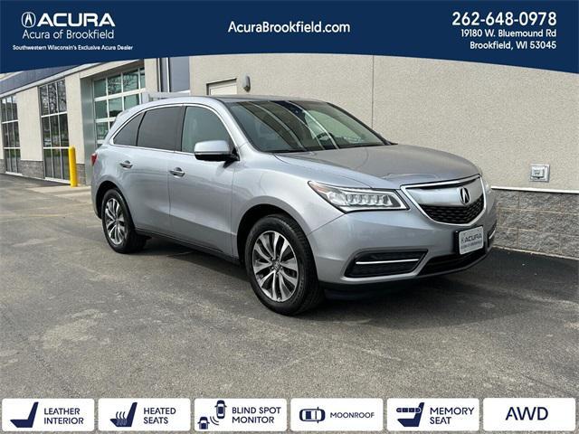 used 2016 Acura MDX car, priced at $17,588