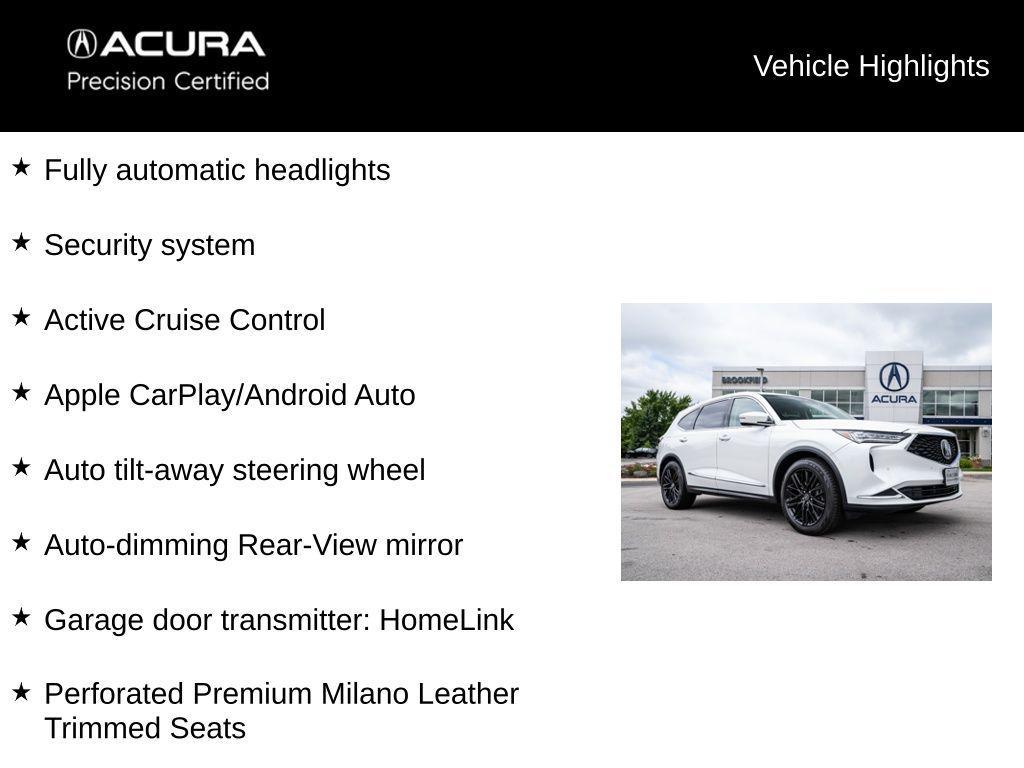 used 2023 Acura MDX car, priced at $36,900