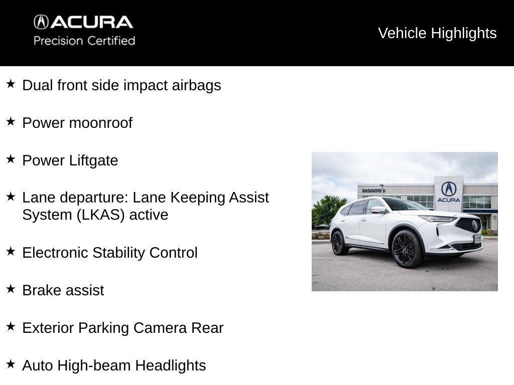 used 2023 Acura MDX car, priced at $36,900