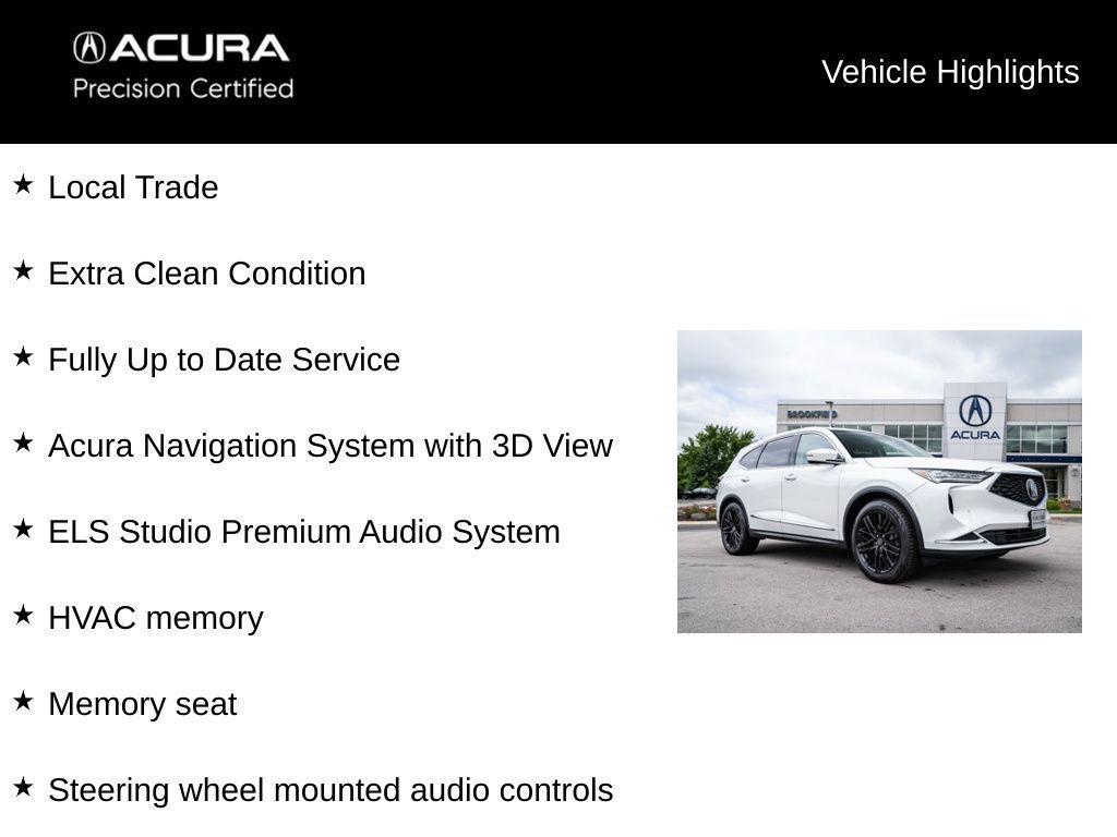 used 2023 Acura MDX car, priced at $36,900