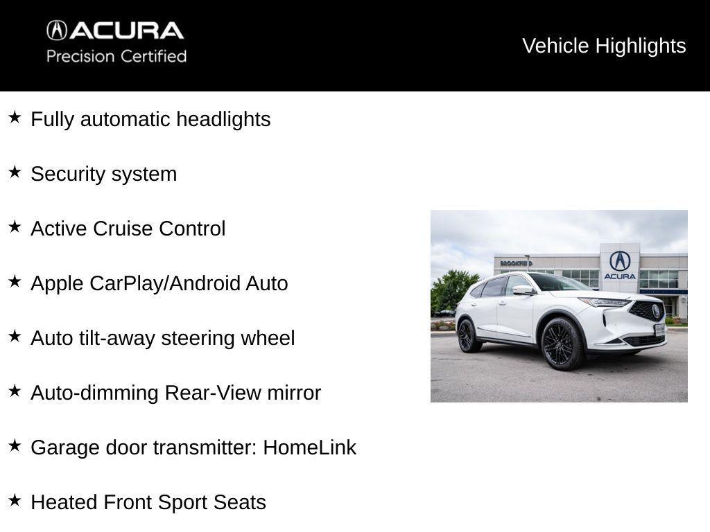used 2023 Acura MDX car, priced at $34,698