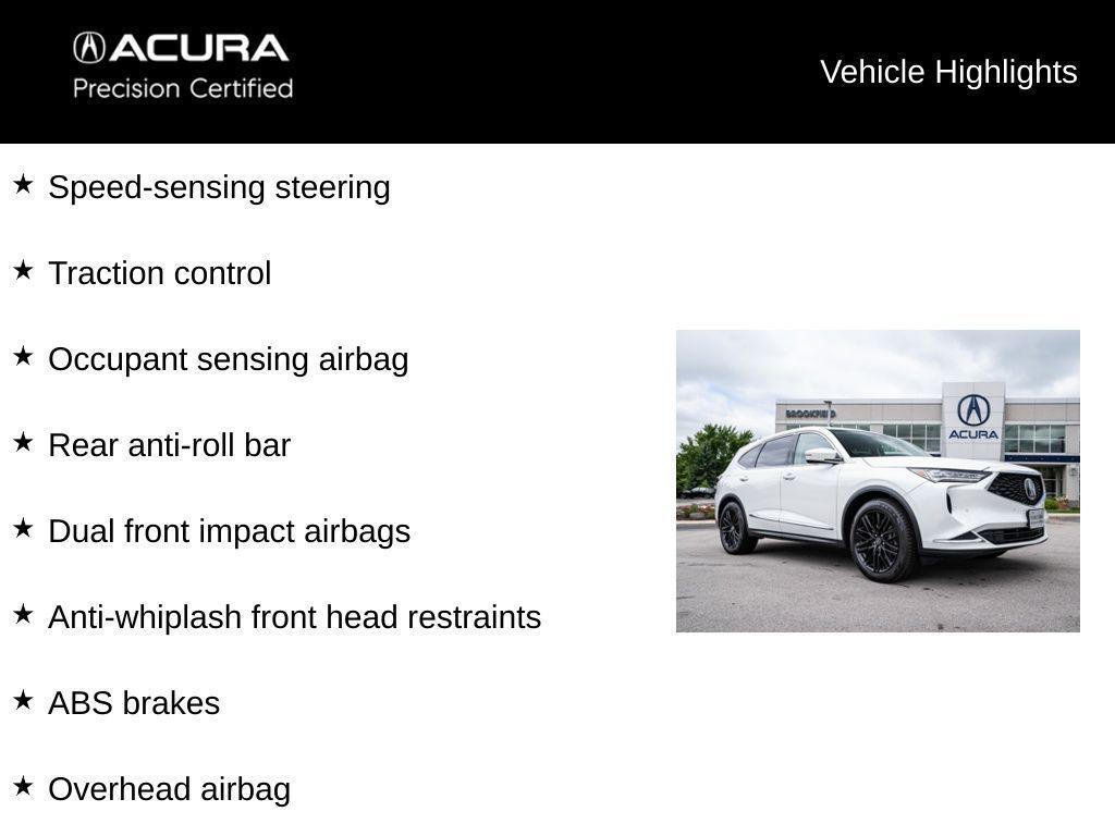 used 2023 Acura MDX car, priced at $36,900