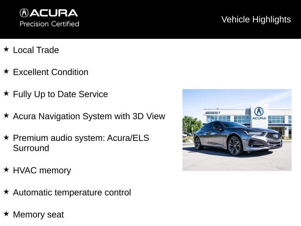 used 2021 Acura TLX car, priced at $31,900