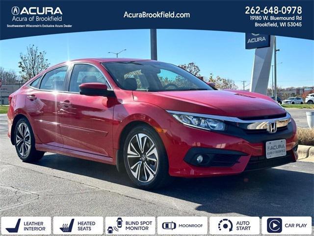 used 2016 Honda Civic car, priced at $17,611