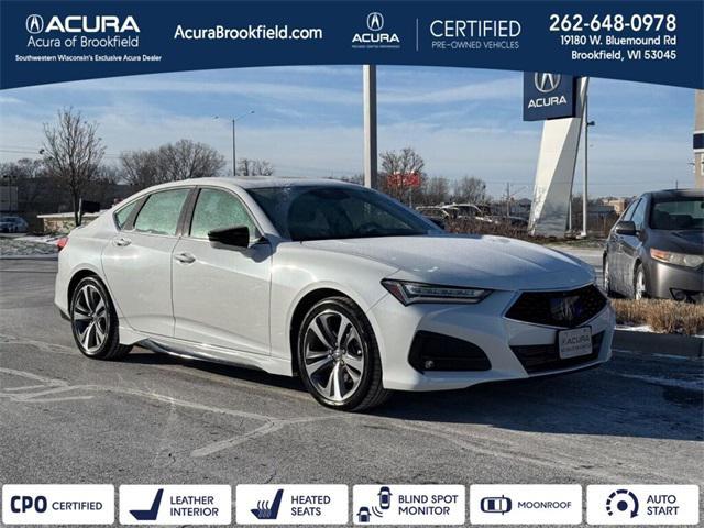 used 2021 Acura TLX car, priced at $34,900