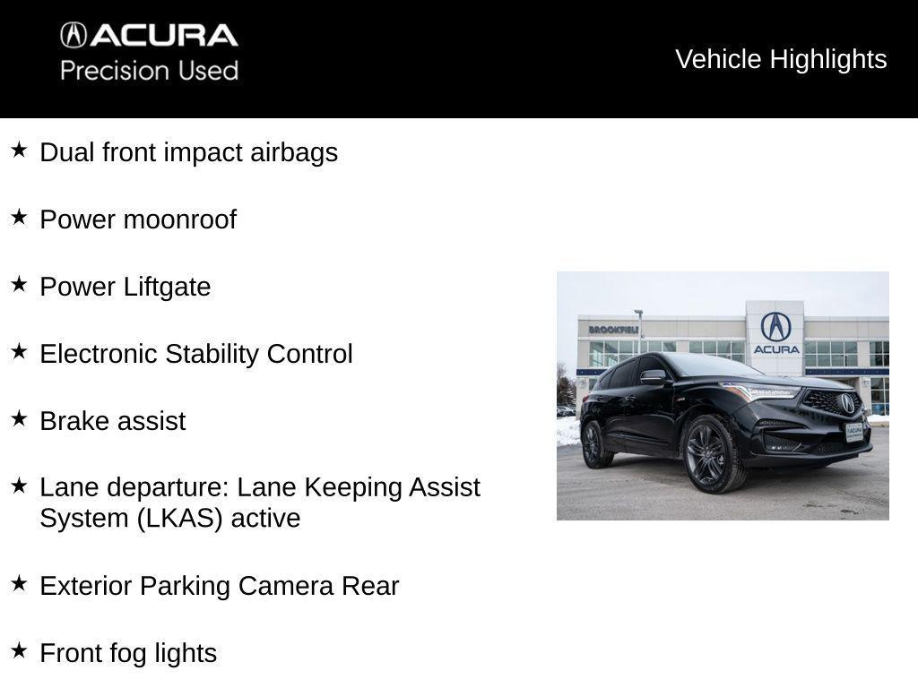 used 2021 Acura RDX car, priced at $26,900