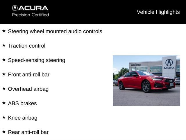used 2023 Acura TLX car, priced at $39,997